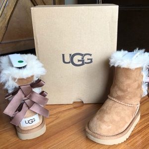 Ugg Bailey Bow Boot II, Chestnut, Ugg Boot